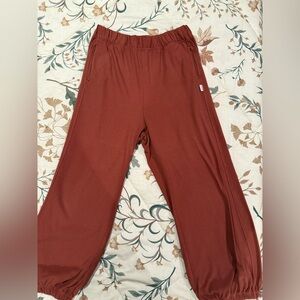 Le Bon Shoppe Balloon Pants – Rust / Terracotta – Size L
